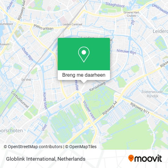 Globlink International kaart