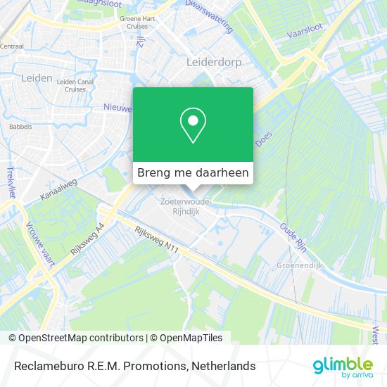 Reclameburo R.E.M. Promotions kaart