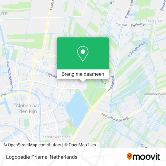 Logopedie Prisma kaart