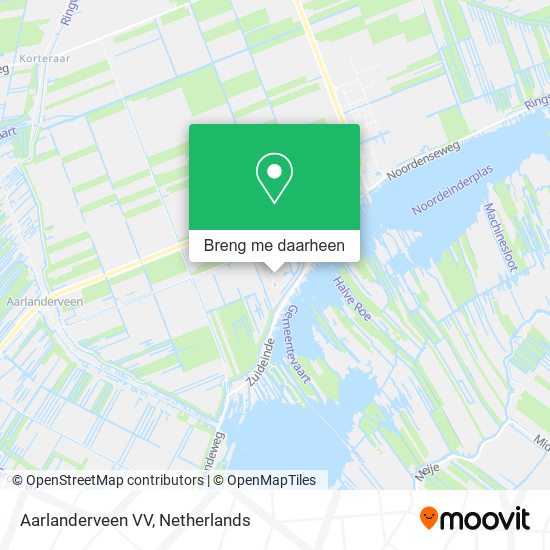 Aarlanderveen VV kaart