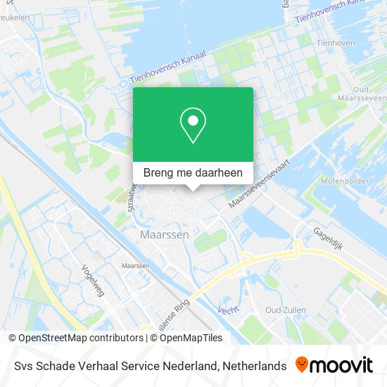 Svs Schade Verhaal Service Nederland kaart