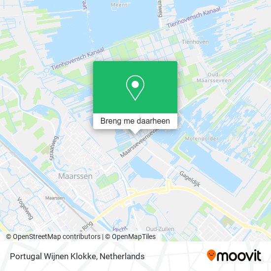 Portugal Wijnen Klokke kaart