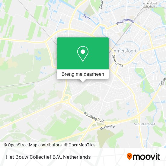 Het Bouw Collectief B.V. kaart