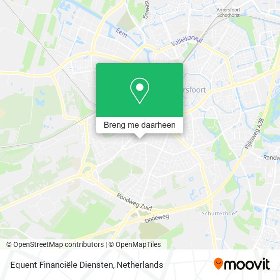 Equent Financiële Diensten kaart