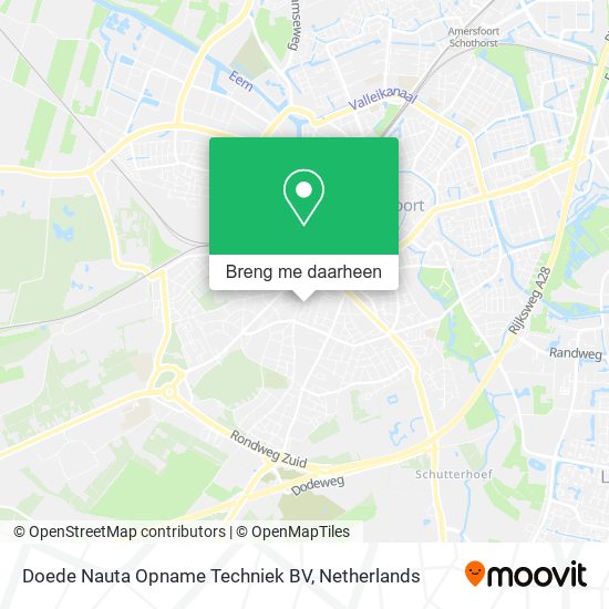 Doede Nauta Opname Techniek BV kaart