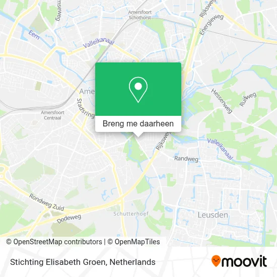 Stichting Elisabeth Groen kaart