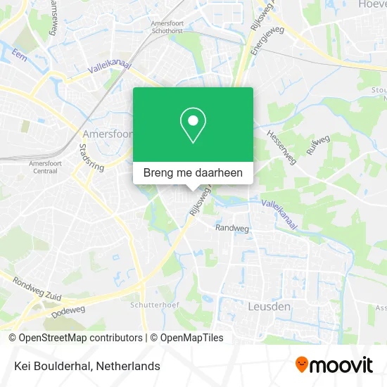 Kei Boulderhal kaart