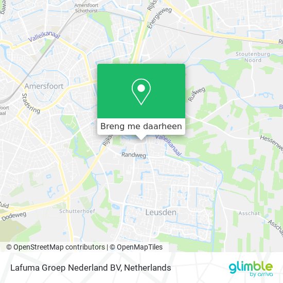 Lafuma Groep Nederland BV kaart