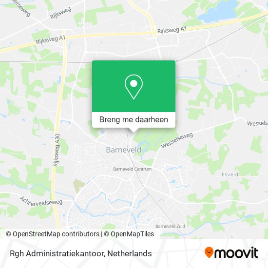 Rgh Administratiekantoor kaart