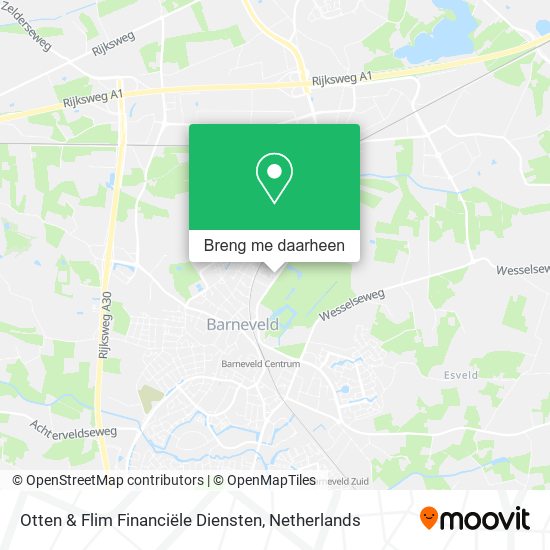 Otten & Flim Financiële Diensten kaart