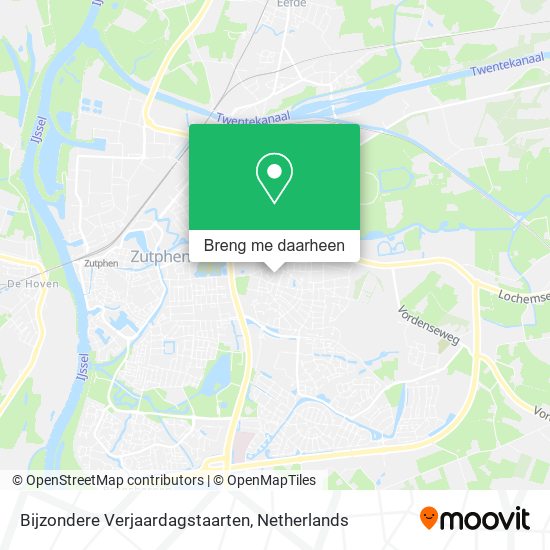 Bijzondere Verjaardagstaarten kaart