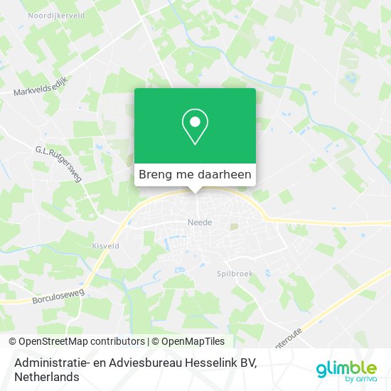 Administratie- en Adviesbureau Hesselink BV kaart