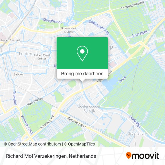 Richard Mol Verzekeringen kaart