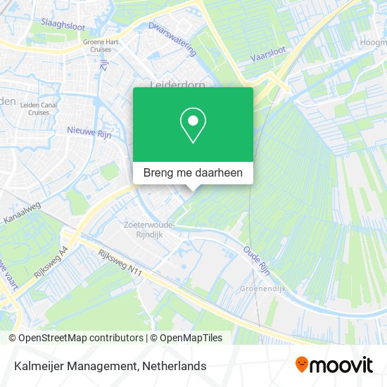 Kalmeijer Management kaart