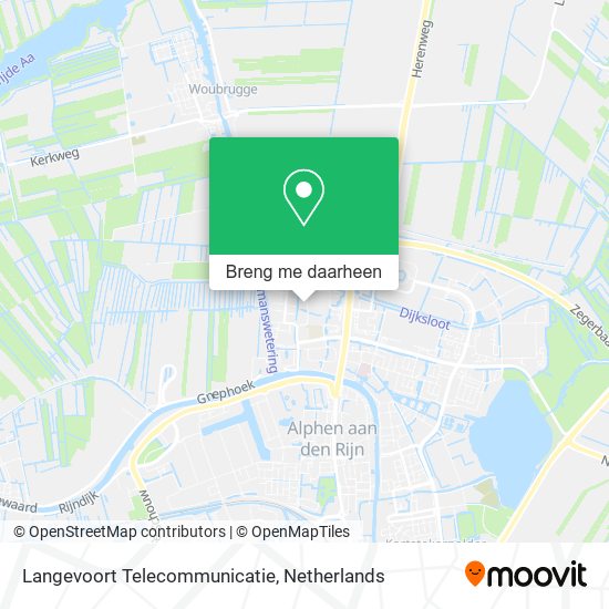 Langevoort Telecommunicatie kaart