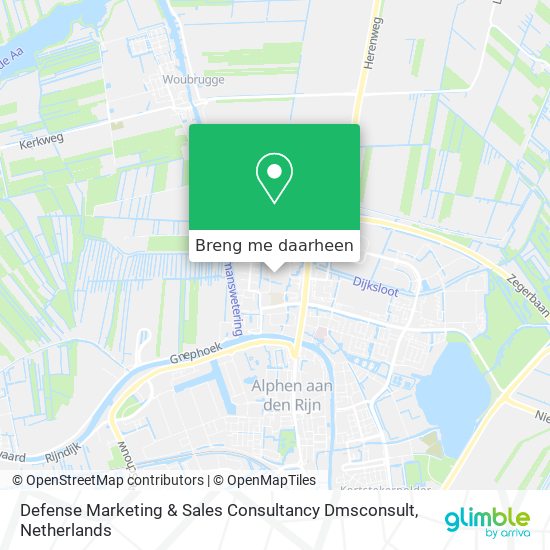 Defense Marketing & Sales Consultancy Dmsconsult kaart