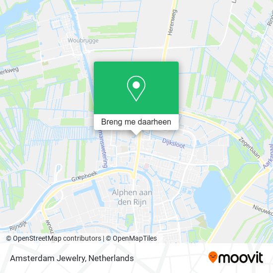 Amsterdam Jewelry kaart