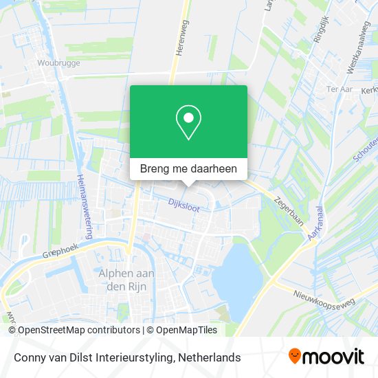 Conny van Dilst Interieurstyling kaart