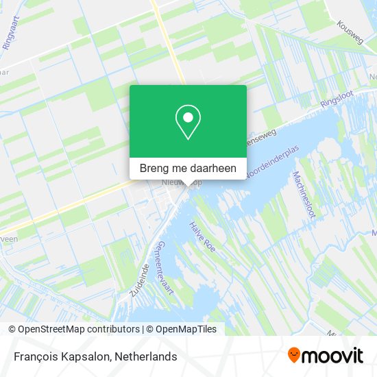 François Kapsalon kaart