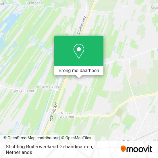 Stichting Ruiterweekend Gehandicapten kaart