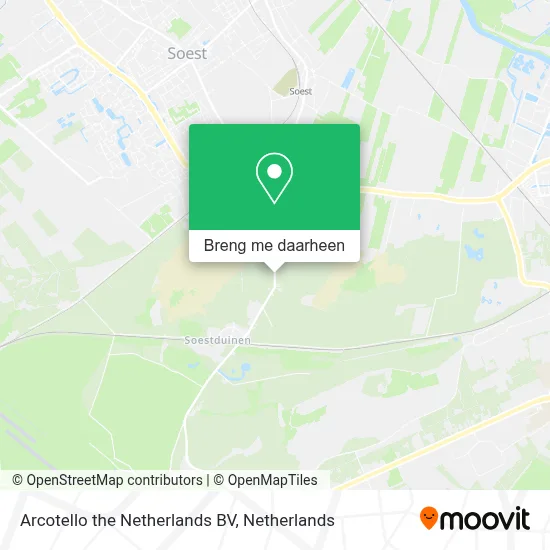 Arcotello the Netherlands BV kaart