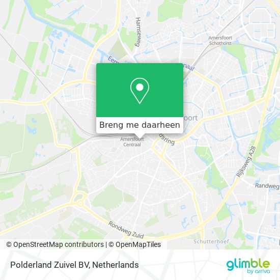 Polderland Zuivel BV kaart