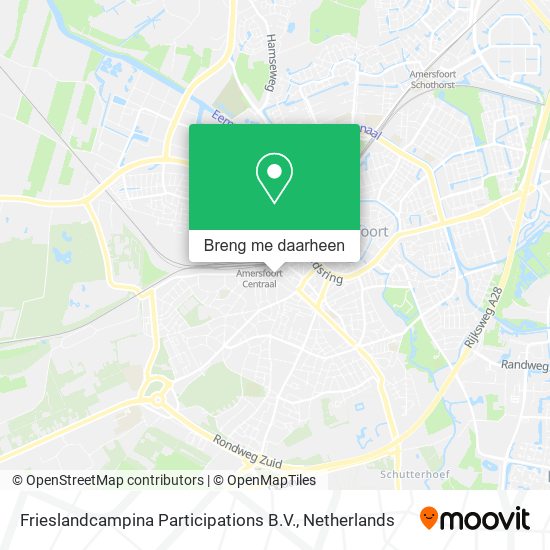 Frieslandcampina Participations B.V. kaart