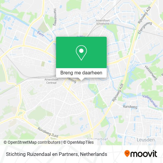 Stichting Ruizendaal en Partners kaart