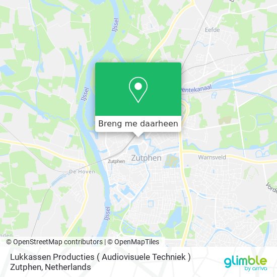 Lukkassen Producties ( Audiovisuele Techniek ) Zutphen kaart