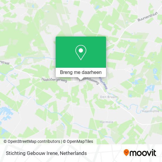 Stichting Gebouw Irene kaart