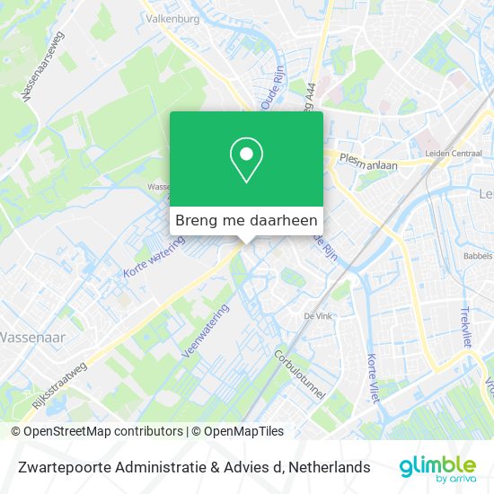 Zwartepoorte Administratie & Advies d kaart