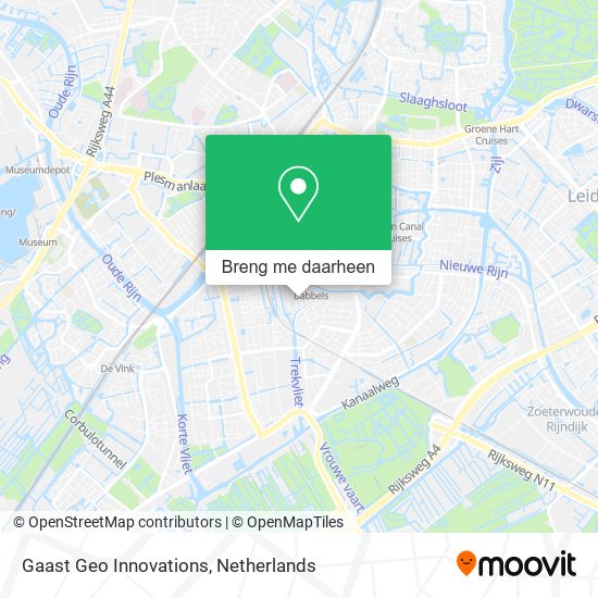 Gaast Geo Innovations kaart