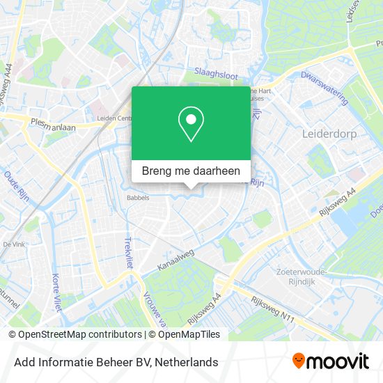 Add Informatie Beheer BV kaart