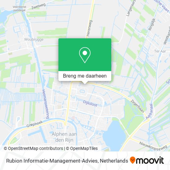 Rubion Informatie-Management-Advies kaart