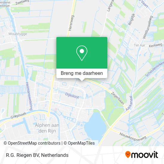 R.G. Riegen BV kaart