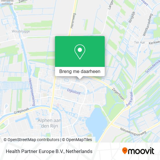 Health Partner Europe B.V. kaart