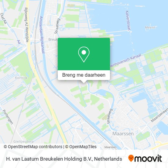 H. van Laatum Breukelen Holding B.V. kaart