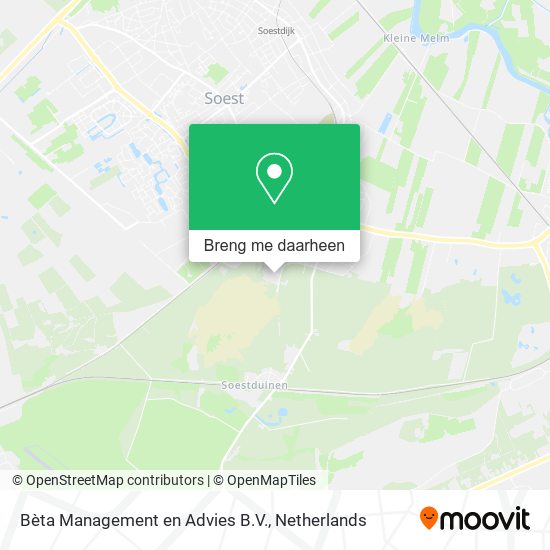 Bèta Management en Advies B.V. kaart