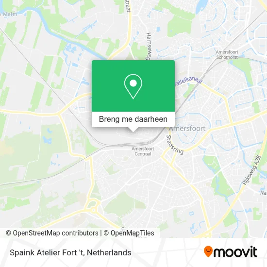 Spaink Atelier Fort 't kaart