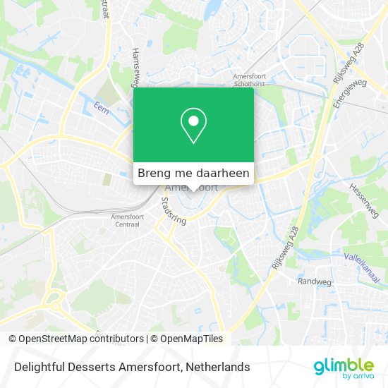 Delightful Desserts Amersfoort kaart