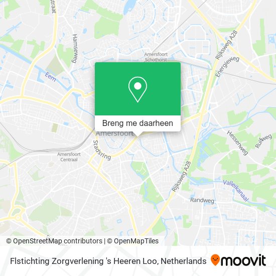 Flstichting Zorgverlening 's Heeren Loo kaart