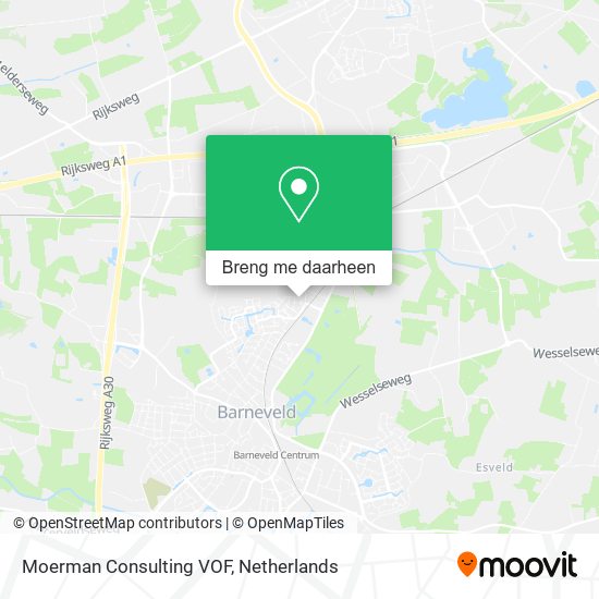 Moerman Consulting VOF kaart