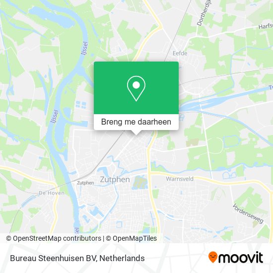 Bureau Steenhuisen BV kaart