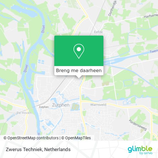 Zwerus Techniek kaart