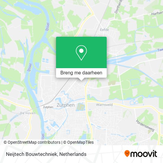 Neijtech Bouwtechniek kaart