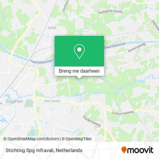 Stichting Spg Infravak kaart