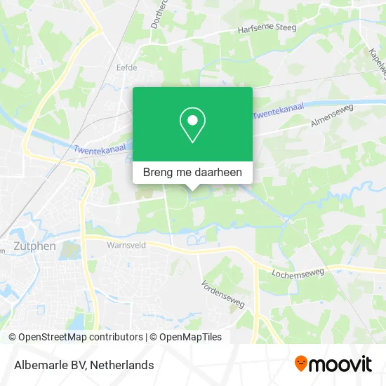 Albemarle BV kaart