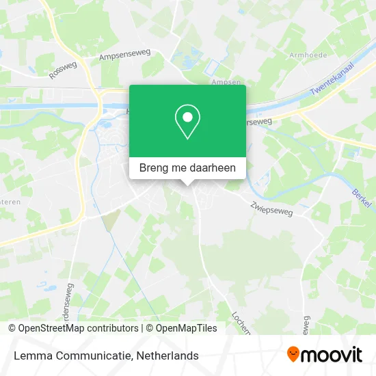Lemma Communicatie kaart
