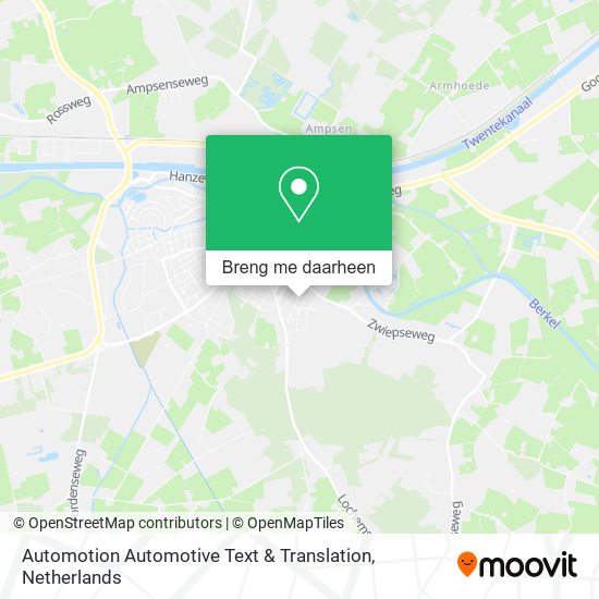 Automotion Automotive Text & Translation kaart