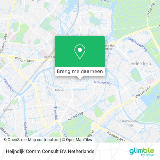 Heijndijk Comm Consult BV kaart